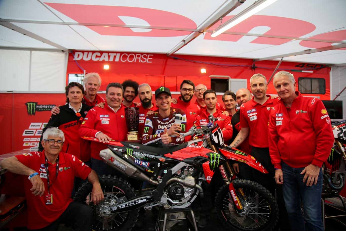 Мотокросс: интервью с директором Ducati Off-road Паоло Чьабатти - Преодолеть проклятие чемпионов