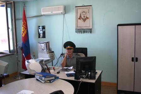 Монгольские таможеники