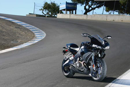 Мы вернулись в Laguna Seca, откуда начали тест