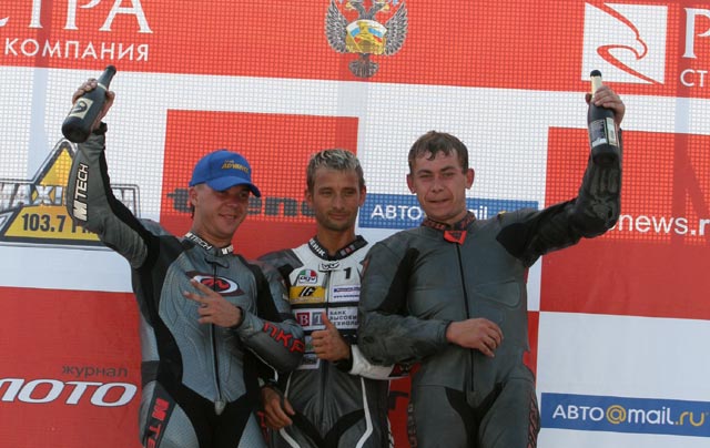 Подиум класса Supersport 600