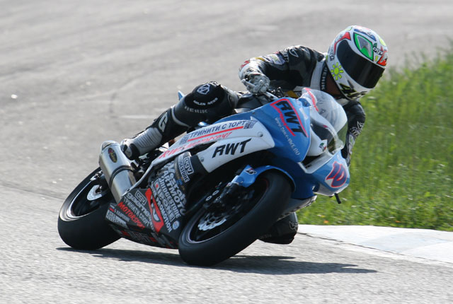 Сергей Крапухин - победитель в классе Supersport