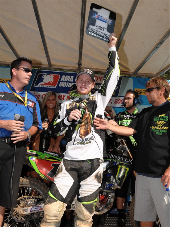 Раян Виллопото из Kawasaki - теперь трехкратный чемпион АМА - 2006, 2007 и 2008 года