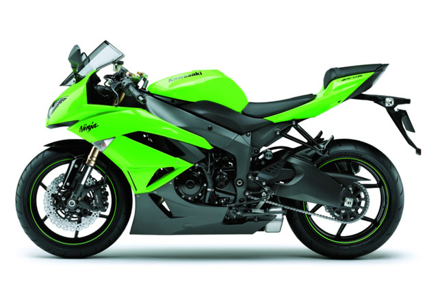 Kawasaki ZX-6R 2009 - в профиль