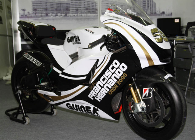 Onde 2000: Ducati Desmosedici GP9, #59 - Sete Gibernau