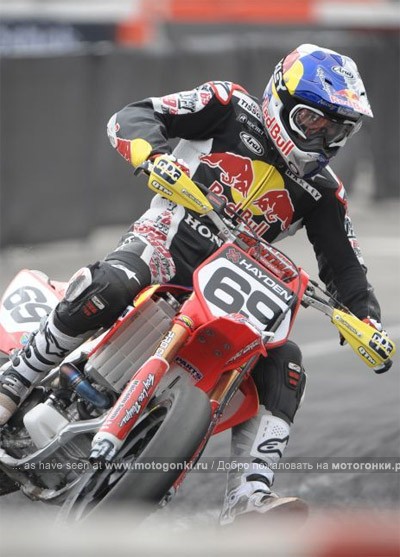 Никки на Honda CFR450 - пятничная тренировка X Games 14