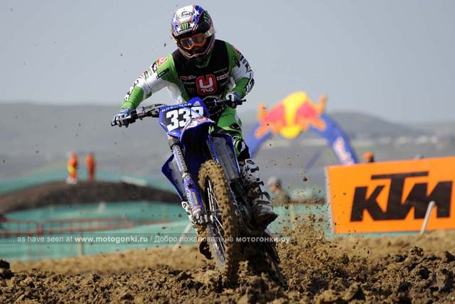 Зак Осборн - победитель квалификации в MX2