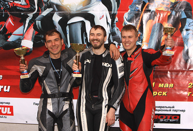Подиум 1 этапа M1 GP