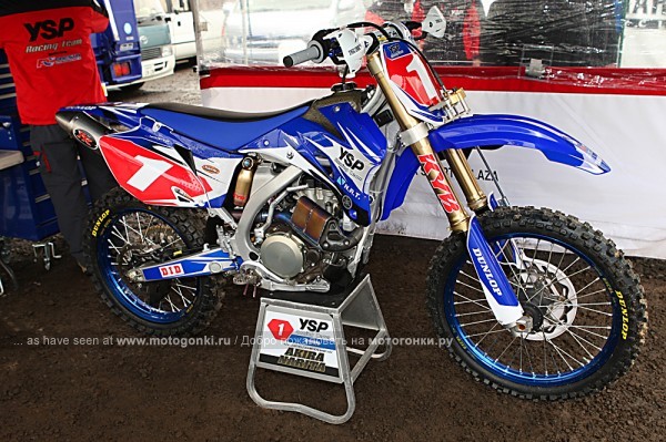 Чемпионский Yamaha YZ450F