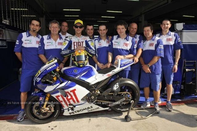 Бригада Валентино Росси, Fiat Yamaha