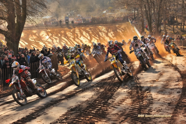 Мотокросс: видео гонок - Hawkstone Park 2010