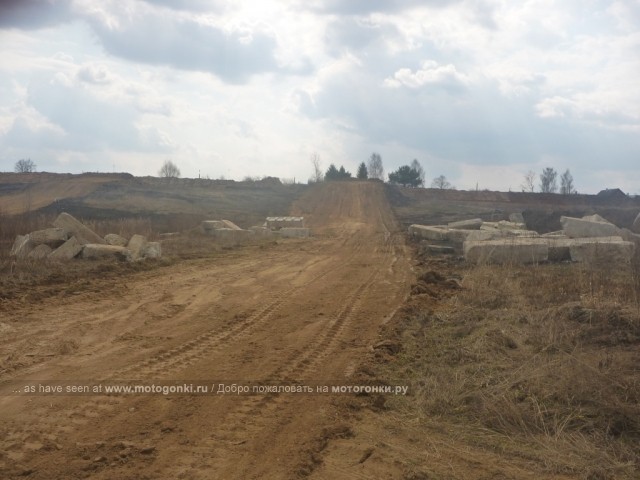Дополнительное изображение к новости Мотокросс: секретные материалы - трасса в Кондрово