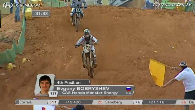 начало второго заезда MX1 - Бобрышев четвертый!