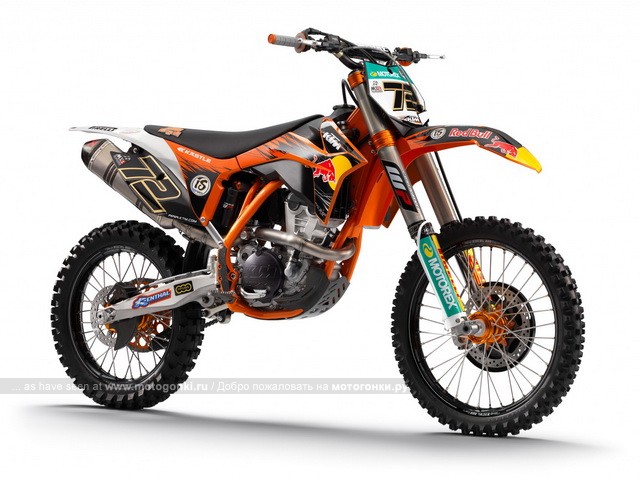 KTM 
представляет модельный ряд внедорожников 2011 года