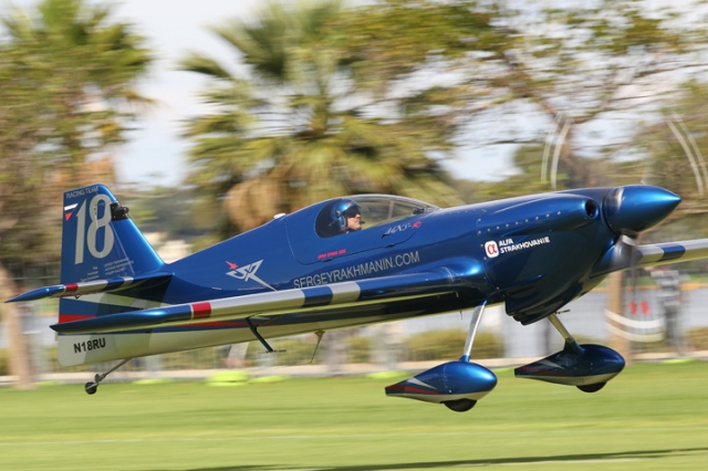 Сергей Рахманин в Red Bull Air Race