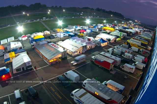 Паддок Mugello Circuit - затишье перед бурей