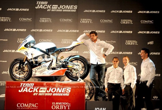 Антонио Бандерас и Jack&Jones Team
