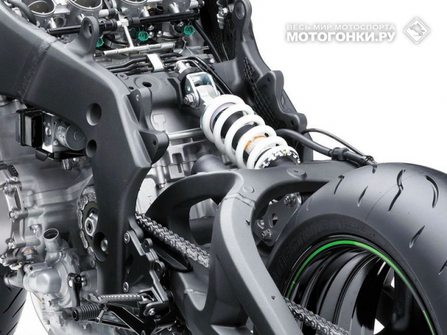 Новая геометрия Kawasaki ZX-10R (2011)