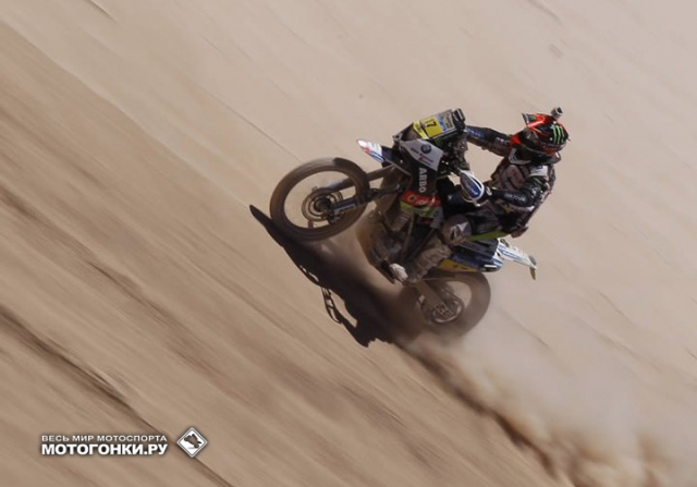 Пауло Гонсалвес и его BMW G450X Rally выигрывают СУ5