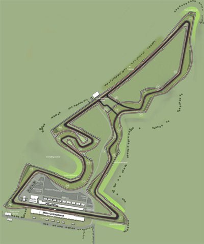 Austin USGP Circuit Layout Austin USGP Circuit Layout