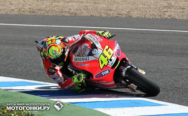 MotoGP: Валентино Росси тестирует Ducati GP12 MotoGP: Валентино Росси тестирует Ducati GP12