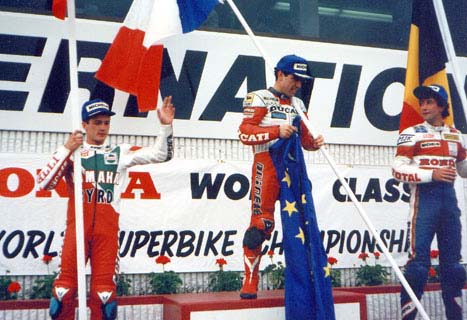 Первый подиум WSBK в Соединенных Штатах Первый подиум WSBK в Соединенных Штатах