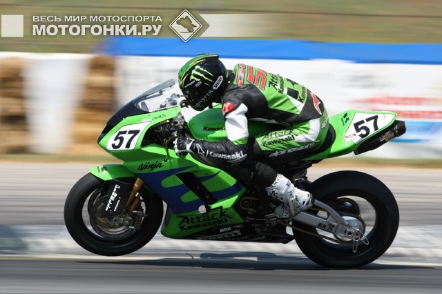 AMA Supersport: Kawasaki Attack, Чаз Девис, 2008 AMA Supersport: Kawasaki Attack, Чаз Девис, 2008