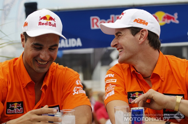 Хуан Педреро и Марк Кома - вместе в заводской команде KTM Racing