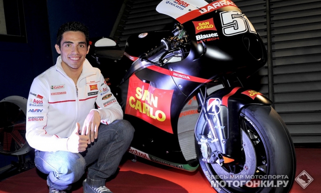 Gresini Racing: Миккеле Пирро Gresini Racing: Миккеле Пирро