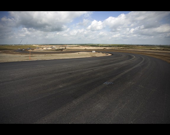Circuit of the Americas - часть автодрома уже заасфалтирована Circuit of the Americas - часть автодрома уже заасфалтирована