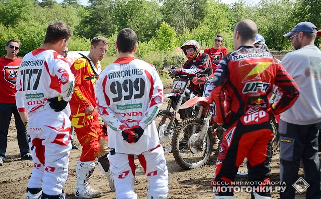 Евгений Бобрышев и Руи Гонсалвеш в Honda Xtreme Academy Евгений Бобрышев и Руи Гонсалвеш в Honda Xtreme Academy
