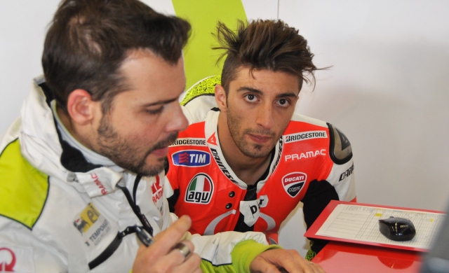 Андреа Янноне осваивается в Королевском классе с Pramac Ducati Андреа Янноне осваивается в Королевском классе с Pramac Ducati
