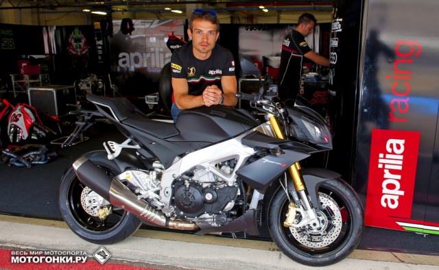 ТЕСТ-ДРАЙВ: Aprilia Tuono V4R ABS – Разумный рейсфайтер title=