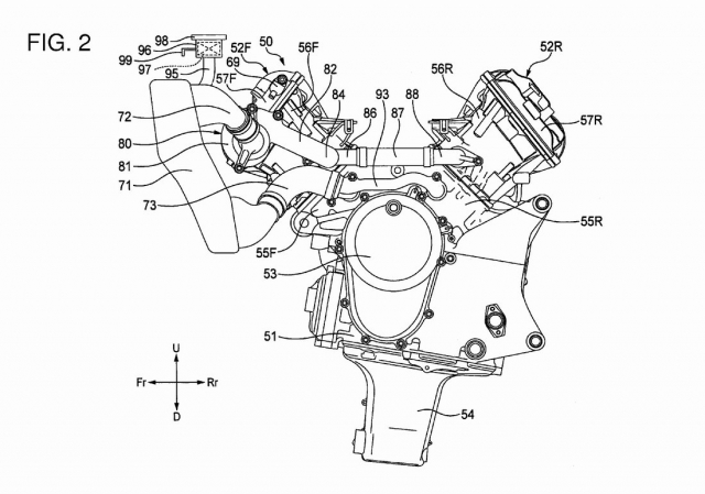 Новый патент Honda Motor Co. - 1000-кубовый двигатель V4 для нового Fireblade, как у Honda RC213V из MotoGP Новый патент Honda Motor Co. - 1000-кубовый двигатель V4 для нового Fireblade, как у Honda RC213V из MotoGP