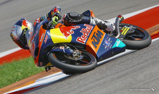 Джек Миллер на первой позиции стартовой решетки в Остине (Red Bull KTM Ajo Racing) Джек Миллер на первой позиции стартовой решетки в Остине (Red Bull KTM Ajo Racing)