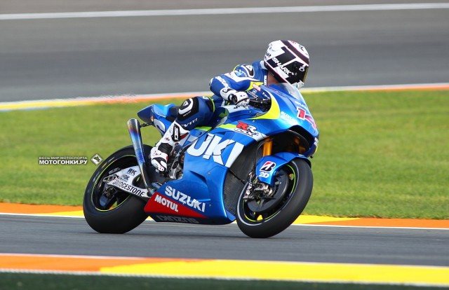 MotoGP - Grand Prix of Valencia, Ricardo Tormo: не слишком удачный день для Ренди Де Пюнье и Suzuki Racing - падение в конце FP2 MotoGP - Grand Prix of Valencia, Ricardo Tormo: не слишком удачный день для Ренди Де Пюнье и Suzuki Racing - падение в конце FP2