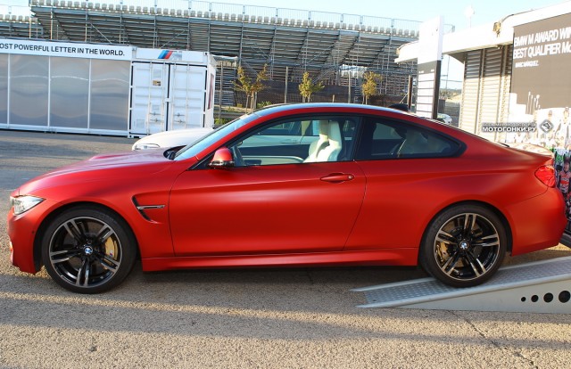 BMW M Award 2014 достается Марку Маркесу: BMW M4 Coupe, 3.0 Inline 6 Twin Turbo, 431 л.с. BMW M Award 2014 достается Марку Маркесу: BMW M4 Coupe, 3.0 Inline 6 Twin Turbo, 431 л.с.