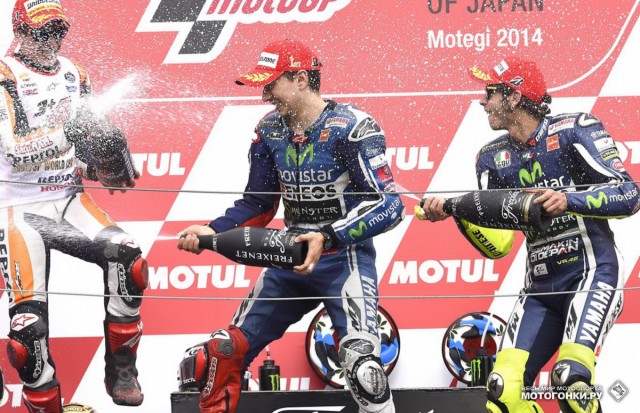 Гран-При Японии, MotoGP - подиум Гран-При Японии, MotoGP - подиум