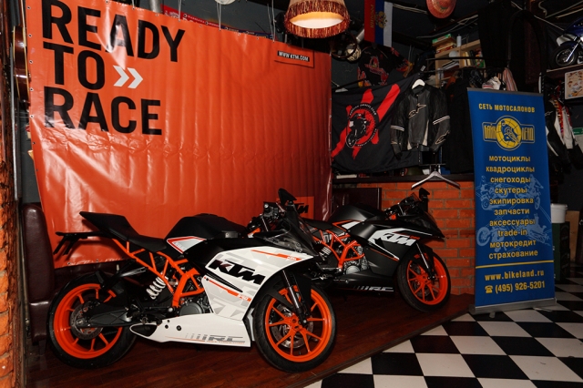 KTM RC 200 и RC 390 - Российская премьера title=
