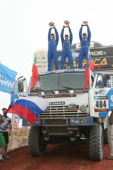 КАМАЗ-Мастер выигрывает Africa Eco Race 2015 КАМАЗ-Мастер выигрывает Africa Eco Race 2015
