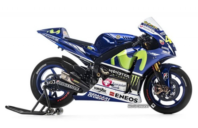MotoGP 2015 Prototypes - Yamaha YZR-M1, Valentino Rossi #46 MotoGP 2015 Prototypes - Yamaha YZR-M1, Valentino Rossi #46