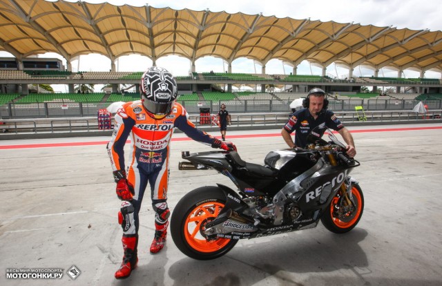 MotoGP 2015 Sepang-I IRTA Tests: Repsol Honda, Marc Marquez MotoGP 2015 Sepang-I IRTA Tests: Repsol Honda, Marc Marquez