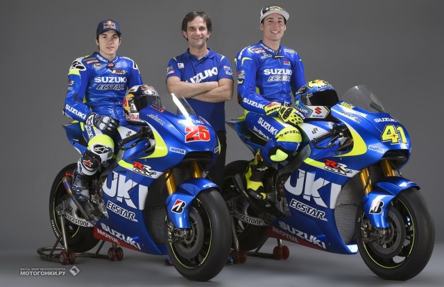 MotoGP 2015 Prototypes - Suzuki GSX-RR: Team Suzuki Ecstar - Vinales & Espargaro MotoGP 2015 Prototypes - Suzuki GSX-RR: Team Suzuki Ecstar - Vinales & Espargaro