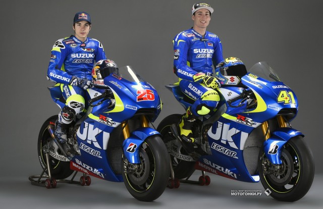 MotoGP 2015 Prototypes - Suzuki GSX-RR: Team Suzuki Ecstar - Vinales & Espargaro MotoGP 2015 Prototypes - Suzuki GSX-RR: Team Suzuki Ecstar - Vinales & Espargaro