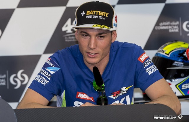MotoGP 2015 Qatar GP 1st Round: пресс-конференция - Алеш Эспаргаро (Suzuki Racing) MotoGP 2015 Qatar GP 1st Round: пресс-конференция - Алеш Эспаргаро (Suzuki Racing)