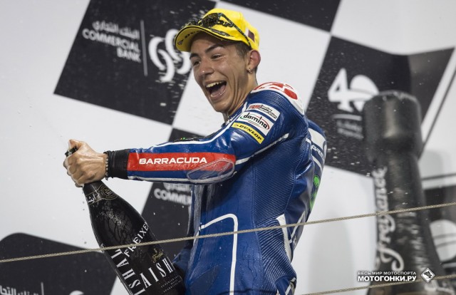 Moto3 2015 Qatar GP 1st Round: Enea Bastianini 2nd (Gresini Honda) Moto3 2015 Qatar GP 1st Round: Enea Bastianini 2nd (Gresini Honda)