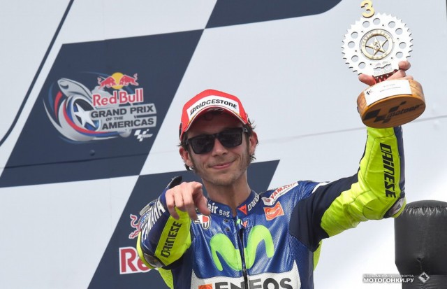 MotoGP 2015 Americas GP 2st Round: Валентино Росси возглавляет чемпионат мира после двух первых раундов MotoGP 2015 Americas GP 2st Round: Валентино Росси возглавляет чемпионат мира после двух первых раундов