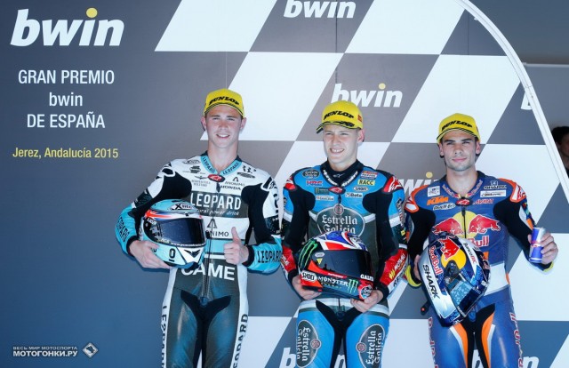 Дебютант Moto3 2015 года Фабио Куартараро на поул-позиции Гран-При Испании с первой попытки! Дебютант Moto3 2015 года Фабио Куартараро на поул-позиции Гран-При Испании с первой попытки!