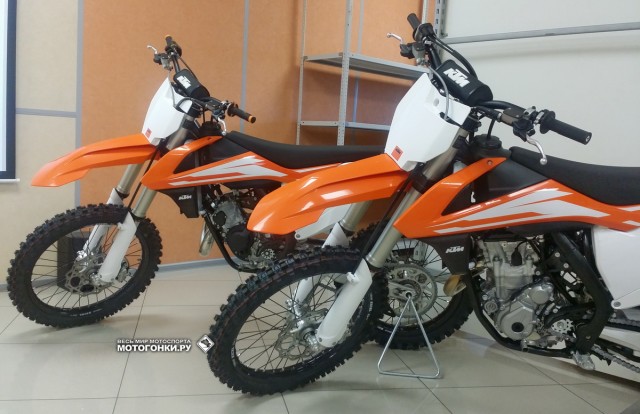 KTM 120 SX и KTM 350 SX-F (2016) KTM 120 SX и KTM 350 SX-F (2016)