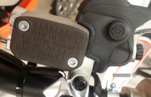 KTM 250 SX-F, KTM 350 SX-F & KTM 450 SX-F - вся гидравлика теперь от Brembo KTM 250 SX-F, KTM 350 SX-F & KTM 450 SX-F - вся гидравлика теперь от Brembo