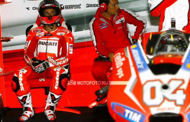 MotoGP 2014 Czech GP - Андреа Довициозо, Ducati Factory - Железный человек MotoGP MotoGP 2014 Czech GP - Андреа Довициозо, Ducati Factory - Железный человек MotoGP